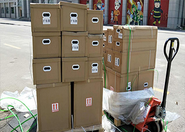 某公安消防總隊(duì)交貨，圓滿驗(yàn)收。