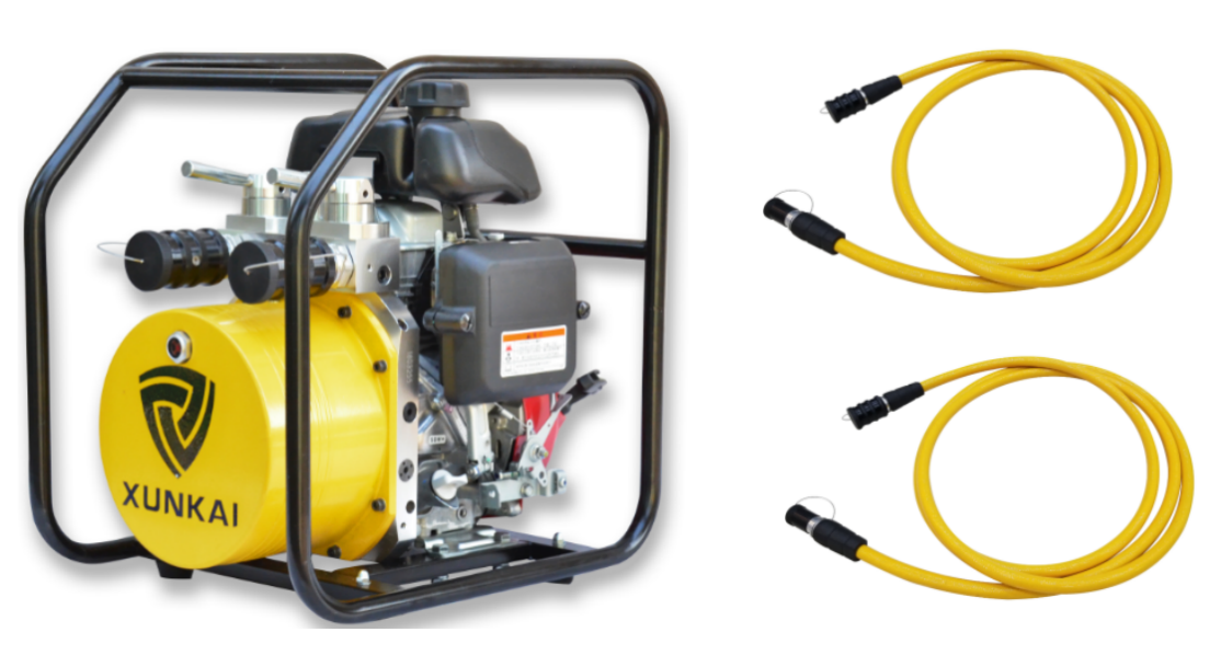 雙輸出液壓機動泵